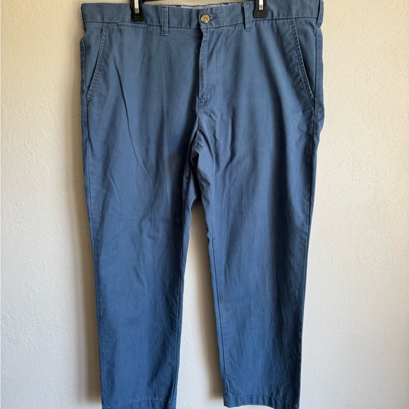 Men’s 38/30 Blue Tommy Hilfiger Custom Fit Formal Preppy Dress Pants - Picture 1 of 6